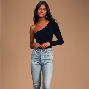 One Shoulder Bodysuit